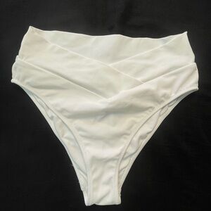 Victoria's Secret White Swim Bottom